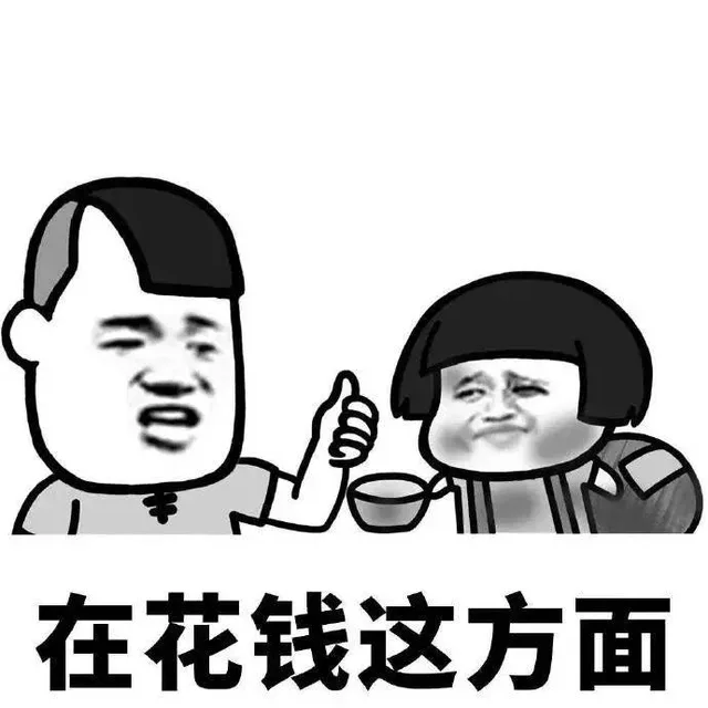 在花钱这方面