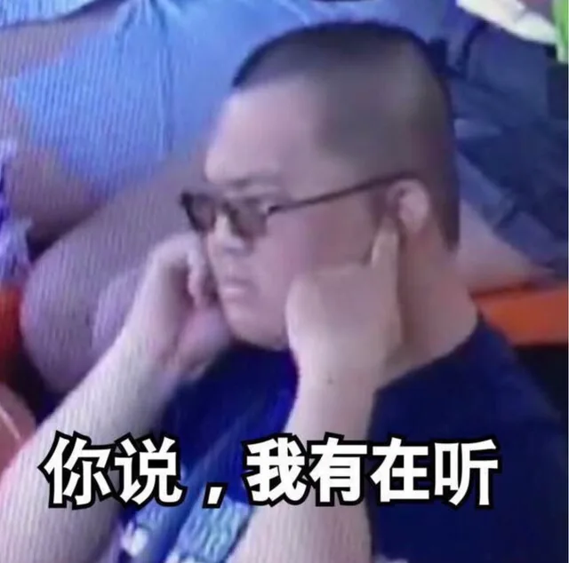 你说 我有在听（捂耳）（你说 我有在听（捂耳））
