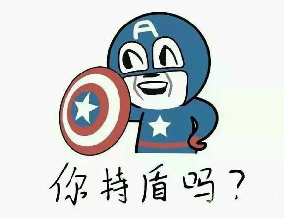 你持盾吗？