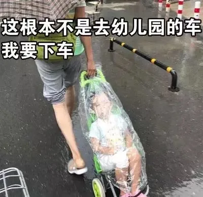 这根本不是去幼儿园的车！ 我要下车