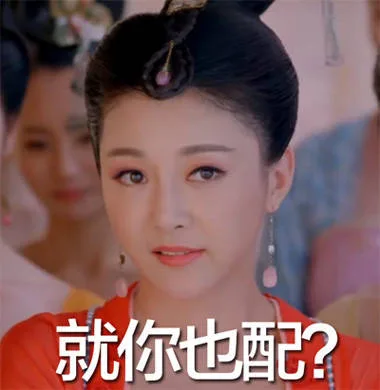 就你也配？