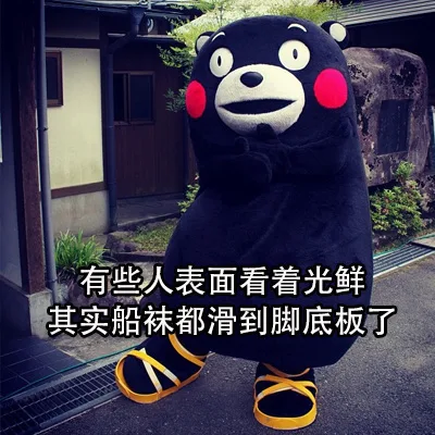 有些人表面上看着光鲜，其实船袜都滑到脚底板了（有些人表面上看着光鲜，其实船袜都滑到脚底板了）