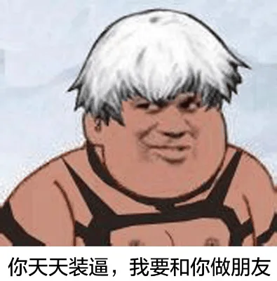 你天天装逼，我要和你做朋友（你天天装逼，我要和你做朋友）