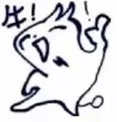 一组经典小蓝猫