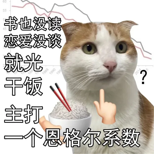 6055书也没读恋爱没谈就光198819901992014?干饭主打一个恩格尔系数（6055书也没读恋爱没谈就光198819901992014?干饭主打一个恩格尔系数）