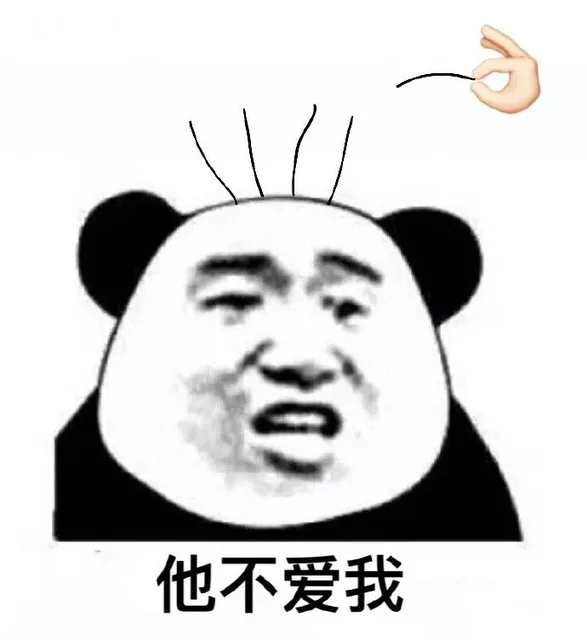 他不爱我 剩4根头发