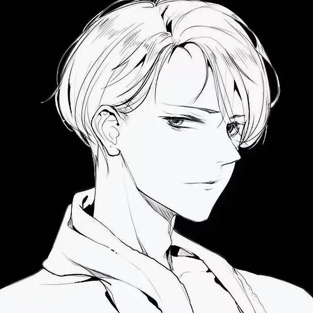 简约男生动漫头像