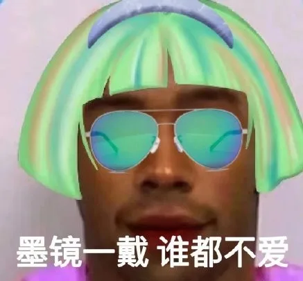 墨镜一戴谁都不爱（墨镜一戴谁都不爱）
