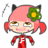 傻笑