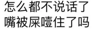 怎么都不说话了，嘴被屎噎住了吗？