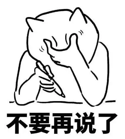 不要再说了