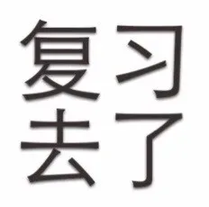 复习去了
