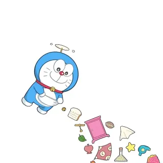 机器猫朋友圈背景图