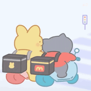 外卖骑手 GIF 动图表情包（外卖骑手 GIF 动图表情包）
