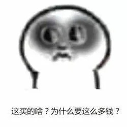 这买的啥？为什么要这么多钱