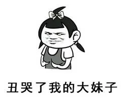 丑哭了我的大妹子
