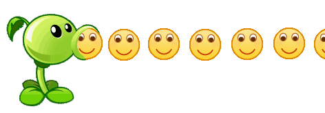 豌豆射手发射表情包_豌豆_植物大战僵尸_emoji