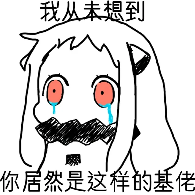 我从未想到 你居然是这样的基佬（我从未想到 你居然是这样的基佬）