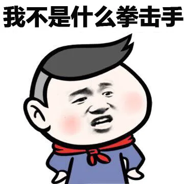 我不是什么拳击手