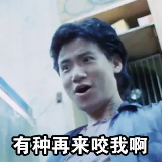 有种再来咬我啊