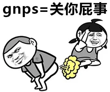 gnps=关你屁事