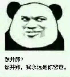 然而我是你爸爸_爸爸_熊猫人_斗图_怼人表情表情包