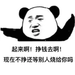 起来啊！挣钱去啊！现在不挣还等别人烧给你吗（起来啊！挣钱去啊！现在不挣还等别人烧给你吗）