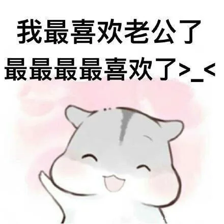 我最喜欢老公了最最最最喜欢了>