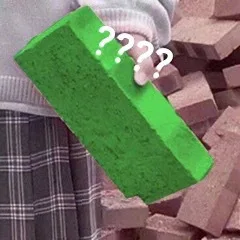 绿色砖头问号（绿色砖头问号）