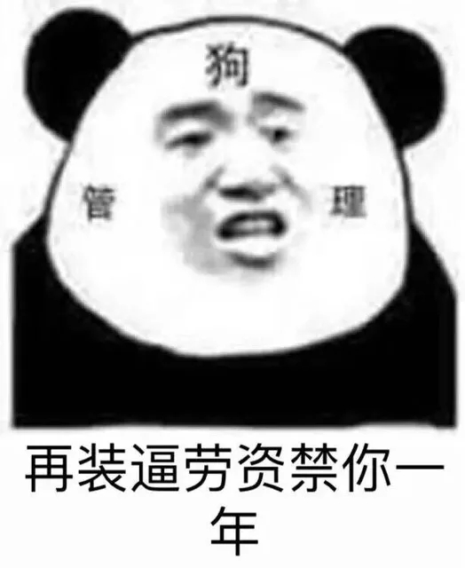 再装逼劳资禁你一年（再装逼劳资禁你一年）