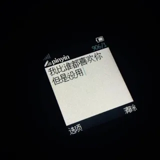 我比谁都喜欢你，但是没用！