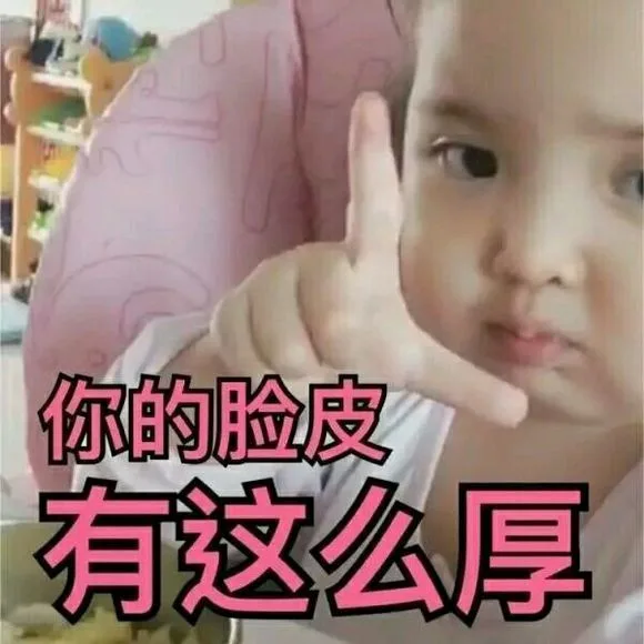 你的脸皮有这么厚（你的脸皮有这么厚）