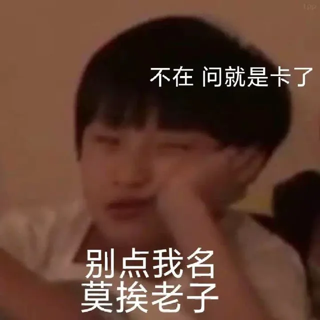 不在问就是卡了别点我名莫挨老子（不在问就是卡了别点我名莫挨老子）
