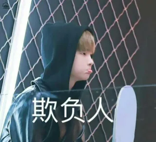 欺负人（周震南表情包）
