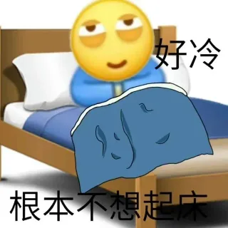 好冷根本不想起床