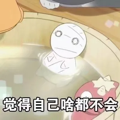 觉得自己啥都不会（觉得自己啥都不会）