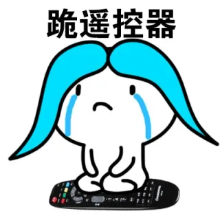 跪遥控器