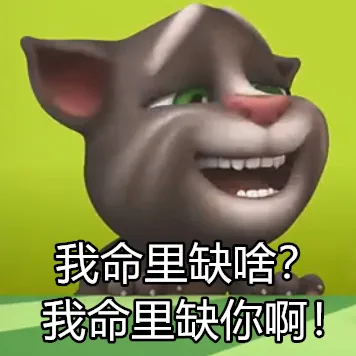 我命里缺啥?我命里缺你啊!