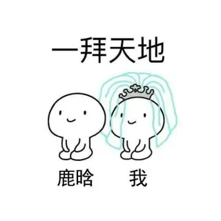 鹿晗跟我一拜天地
