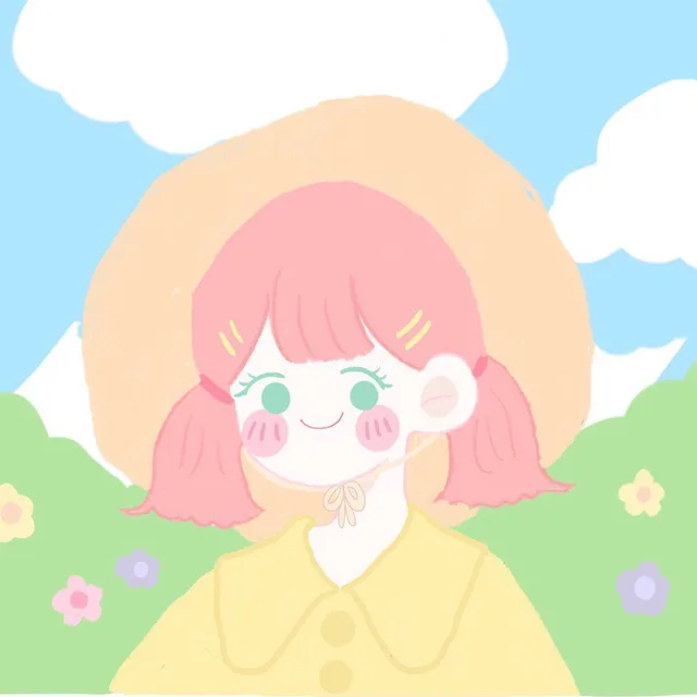 超级阔爱女生头像_头像表情包