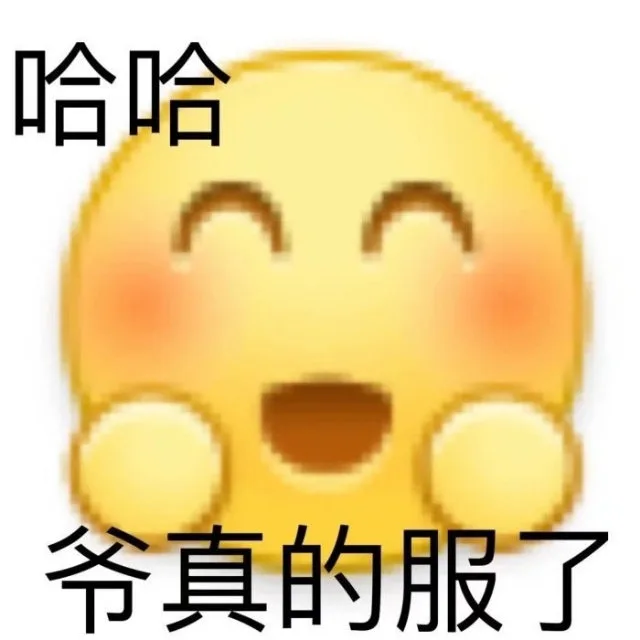 哈哈爷真的服了（哈哈爷真的服了）
