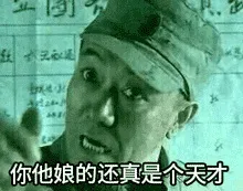 你他娘的还真是天才