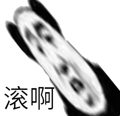滚啊（扭曲的熊猫头）（滚啊（扭曲的熊猫头））
