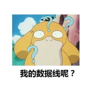我的数据线呢