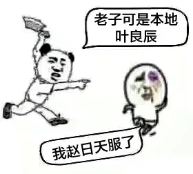 老子可是本地叶良辰