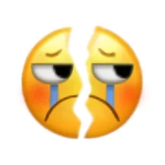 哭了裂开小黄脸表情包（哭了裂开小黄脸表情包）