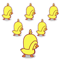 一群魔性小黄鸭跳舞蹦迪 GIF 动图（一群魔性小黄鸭跳舞蹦迪 GIF 动图）