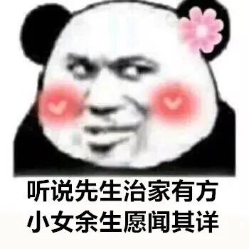 听说先生治家有方小女余生愿闻其详