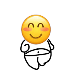 奔跑小黄脸表情包