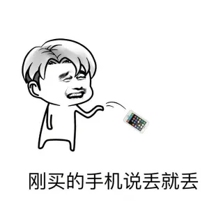 刚买的手机说丢就丢（iphone）